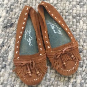 American Eagle moccasins